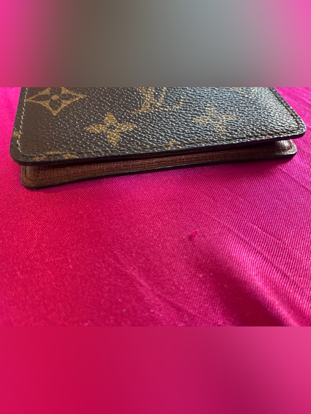 LOUIS VUITTON MONOGRAM CARD HOLDER *FAIR CONDITION* - Picture 5 of 11